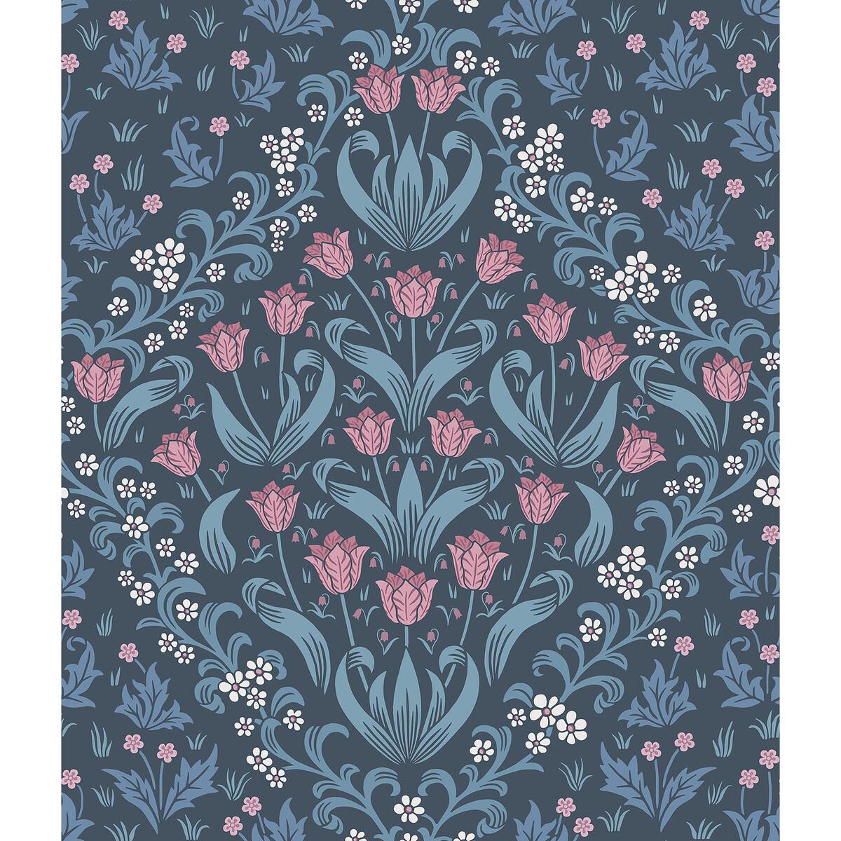Cole & Son TUDOR GARDEN FS&CBLU/MIDN Wallpaper