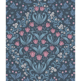 Cole & Son Tudor Garden Fs&Cblu/Midn Wallpaper