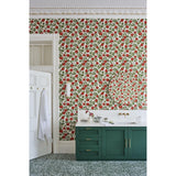 Cole & Son HAMPTON ROSES R&SGRN/PMNT Wallpaper