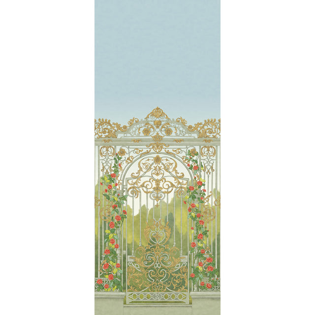 Cole & Son TIJOU GATE SPRING GREEN Wallpaper