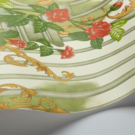 Cole & Son TIJOU GATE SPRING GREEN Wallpaper