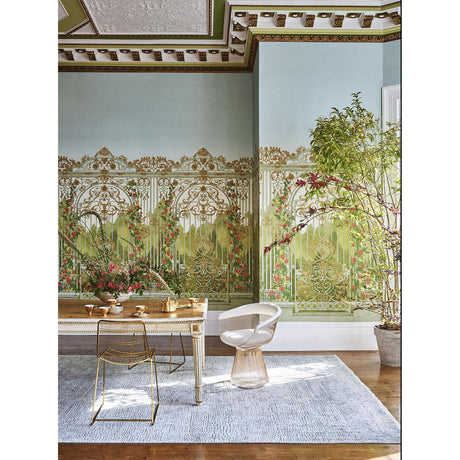 Cole & Son TIJOU GATE SPRING GREEN Wallpaper