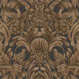 Cole & Son Gibbons Carving Mbrnz/Chr Wallpaper
