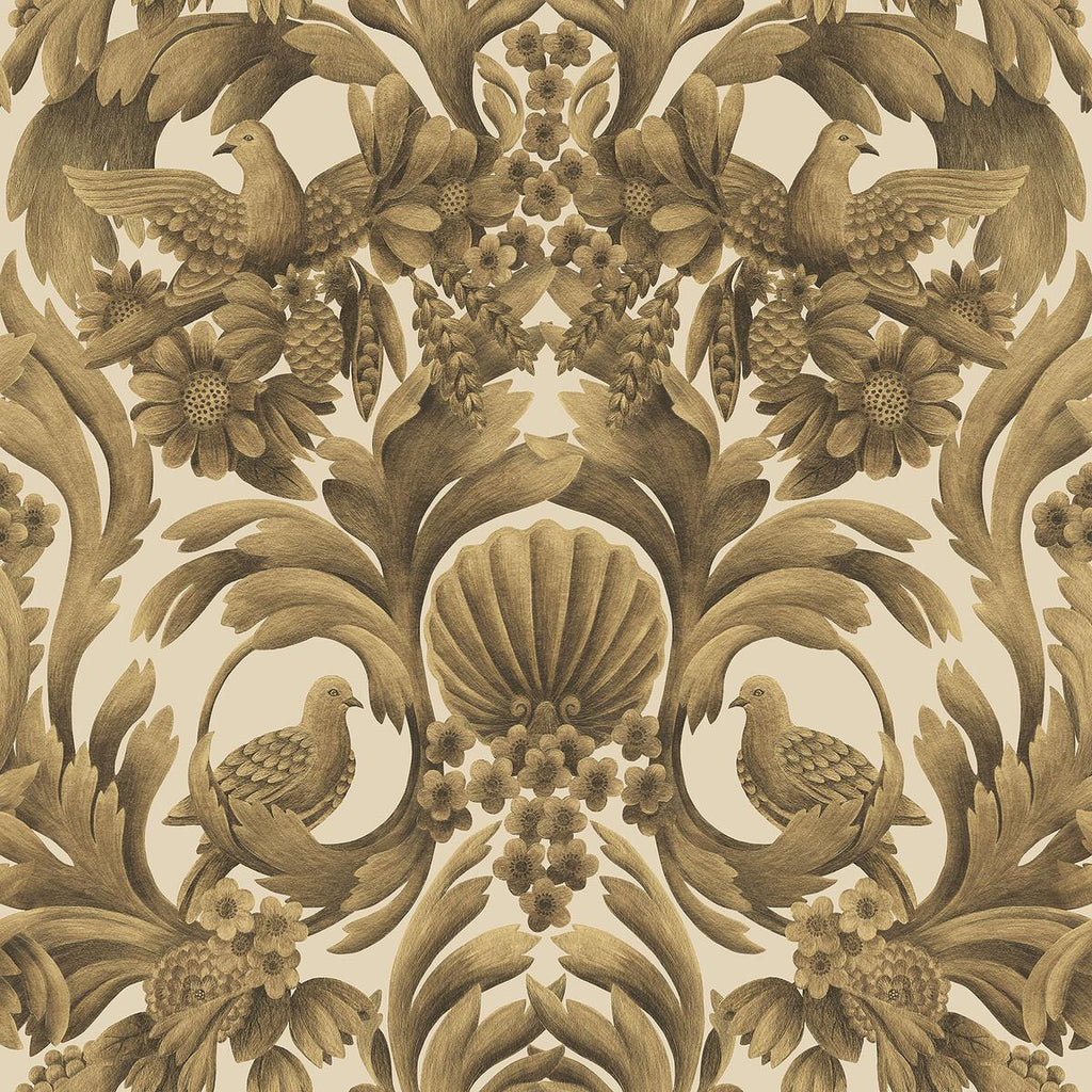 Cole & Son GIBBONS CARVING MGLD/SAND Wallpaper