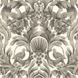 Cole & Son GIBBONS CARVING SOOT/STON Wallpaper