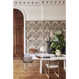 Cole & Son GIBBONS CARVING SOOT/STON Wallpaper