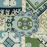 Lee Jofa BATANGAS PRINT AQUA/LEAF Fabric