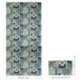 Lee Jofa BATANGAS PRINT BLUE/SLATE Fabric