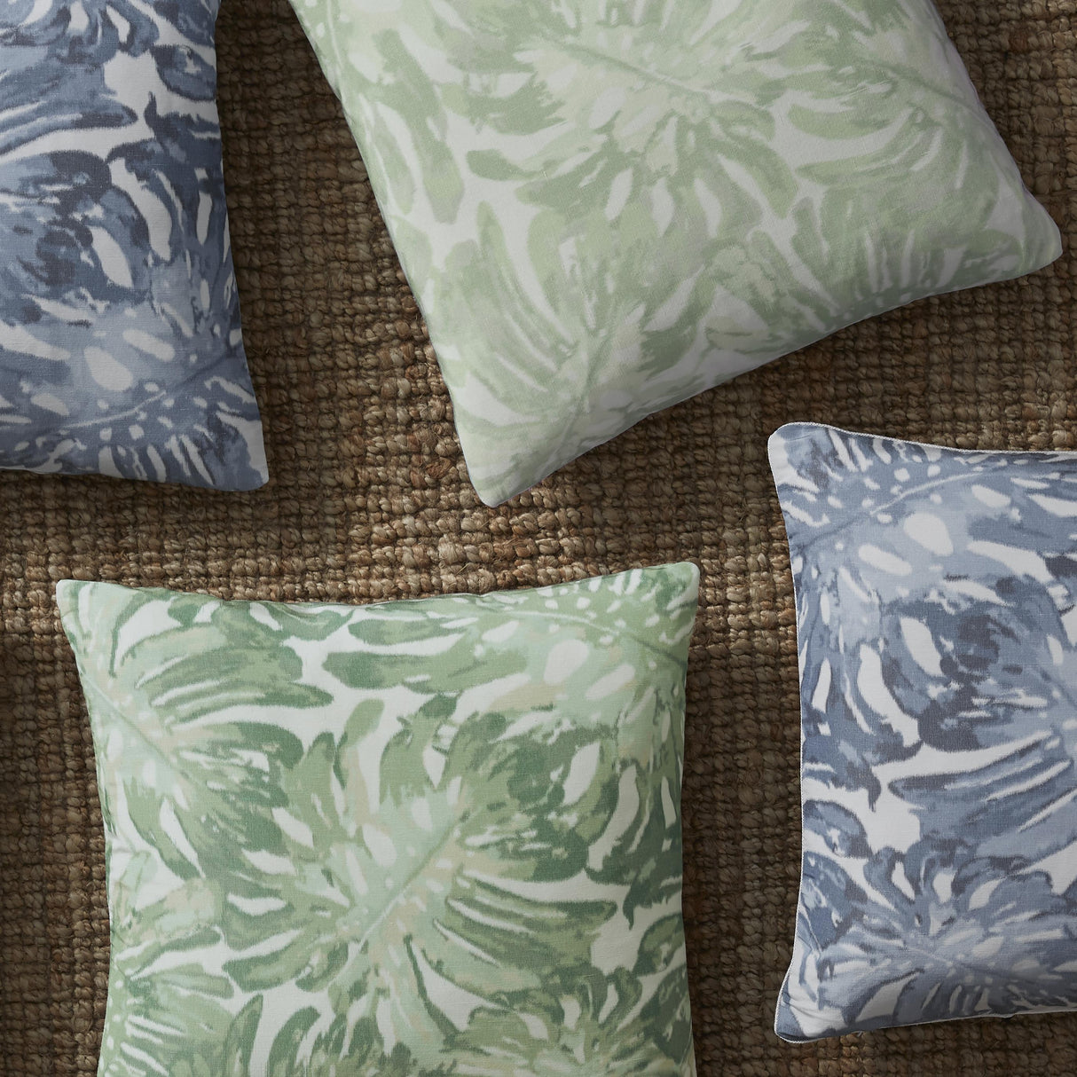 Lee Jofa BATANGAS PRINT BLUE/SLATE Fabric