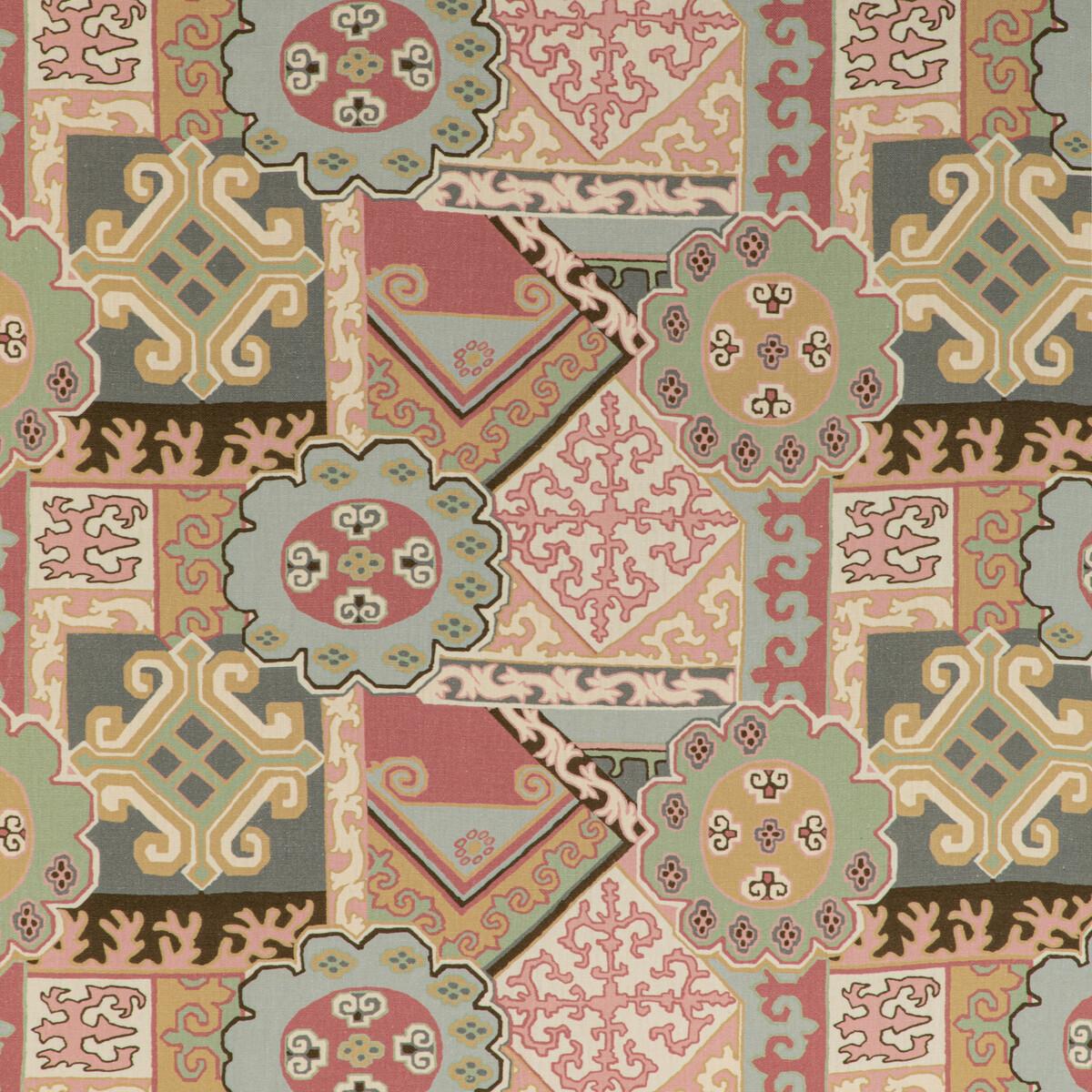 Lee Jofa Batangas Print Pink/Multi Fabric