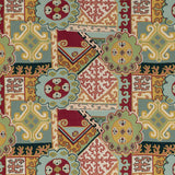 Lee Jofa Batangas Print Red/Multi Fabric