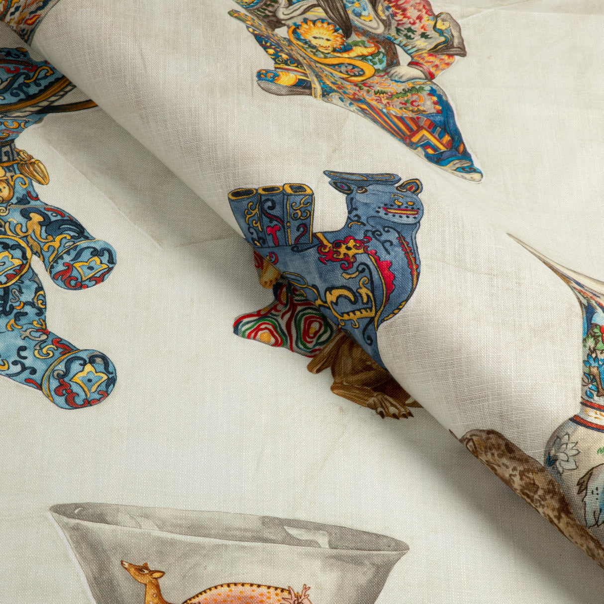 Lee Jofa TAMBELAN PRINT LACQUER Fabric