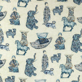Lee Jofa Tambelan Print Porcelain Fabric