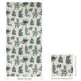 Lee Jofa TAMBELAN PRINT PORCELAIN Fabric