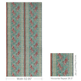 Lee Jofa BONGOL PRINT AQUA Fabric