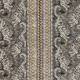Lee Jofa BONGOL PRINT CHARCOAL Fabric