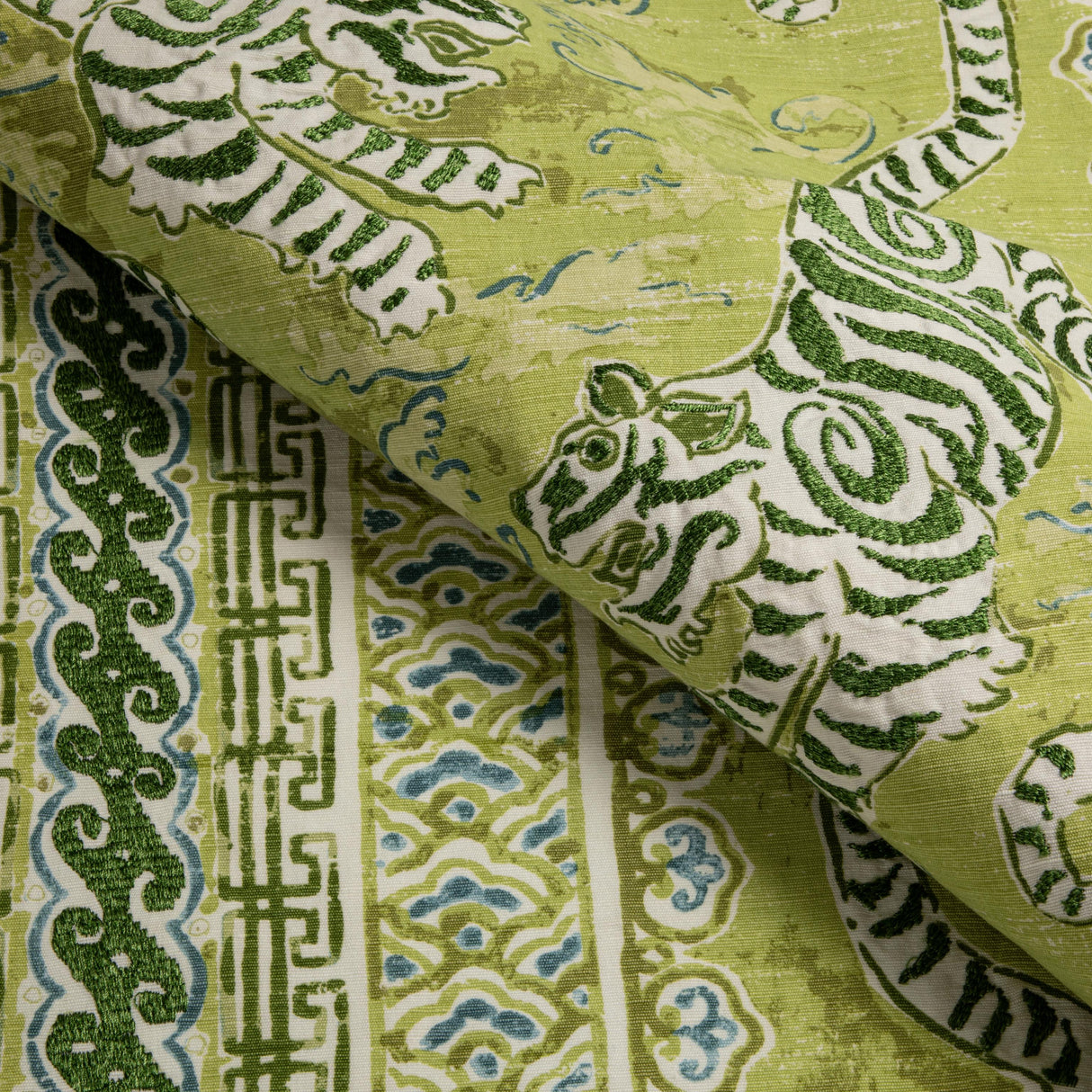 Lee Jofa BONGOL PRINT KIWI Fabric
