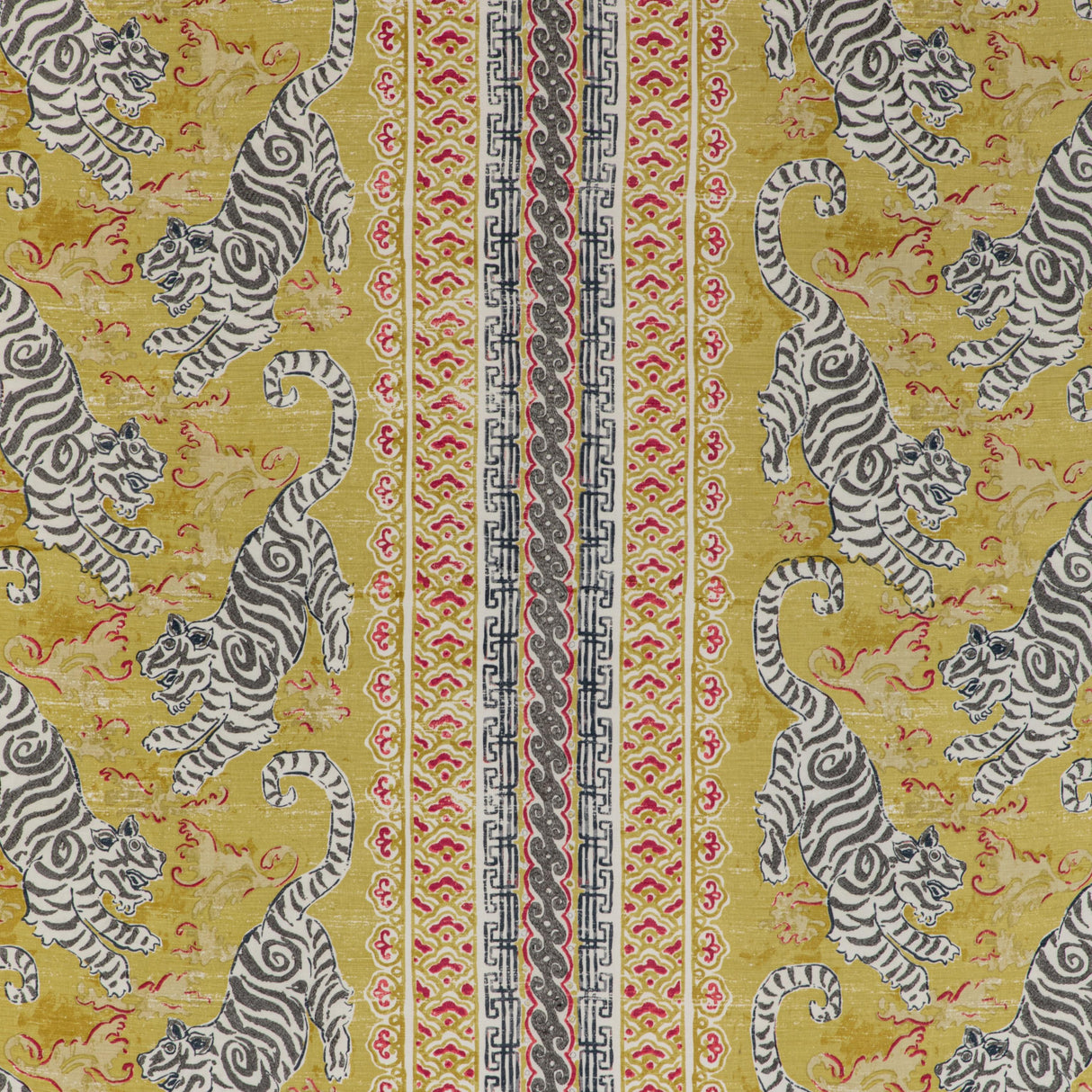Lee Jofa BONGOL PRINT CITRINE Fabric