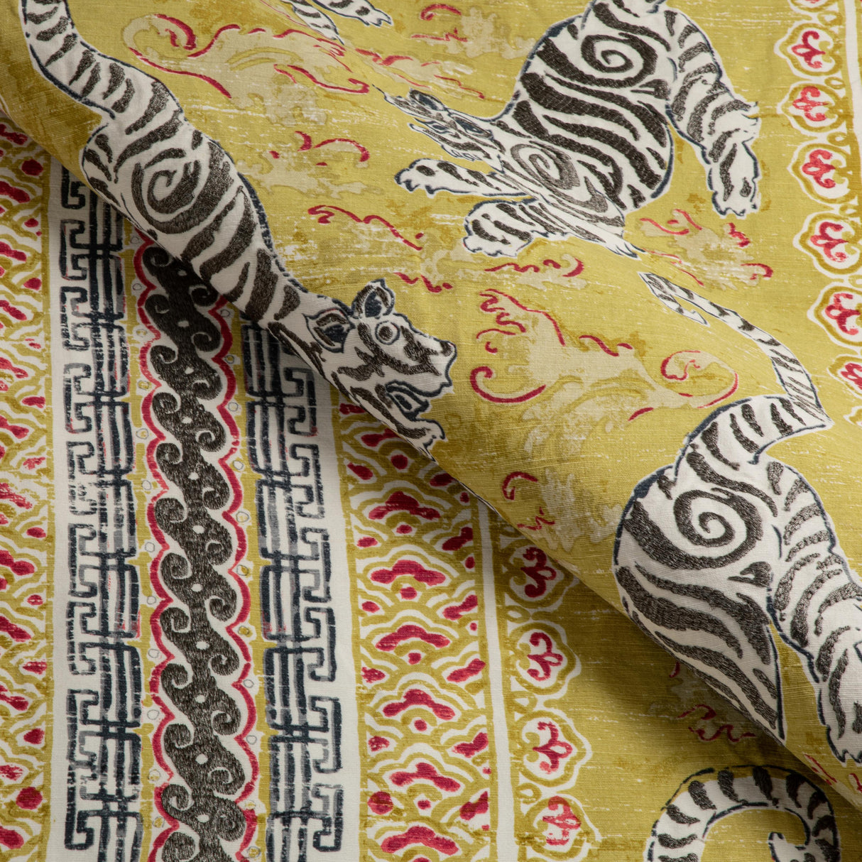 Lee Jofa BONGOL PRINT CITRINE Fabric
