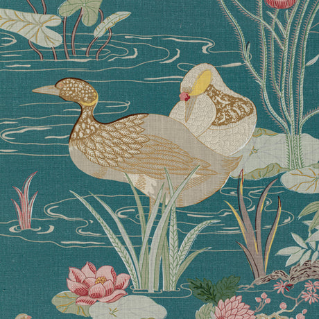 Lee Jofa LUZON PRINT LAGOON Fabric