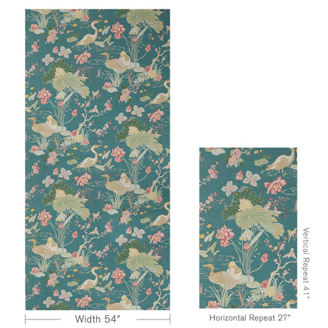 Lee Jofa LUZON PRINT LAGOON Fabric