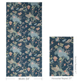 Lee Jofa LUZON PRINT SAPPHIRE Fabric