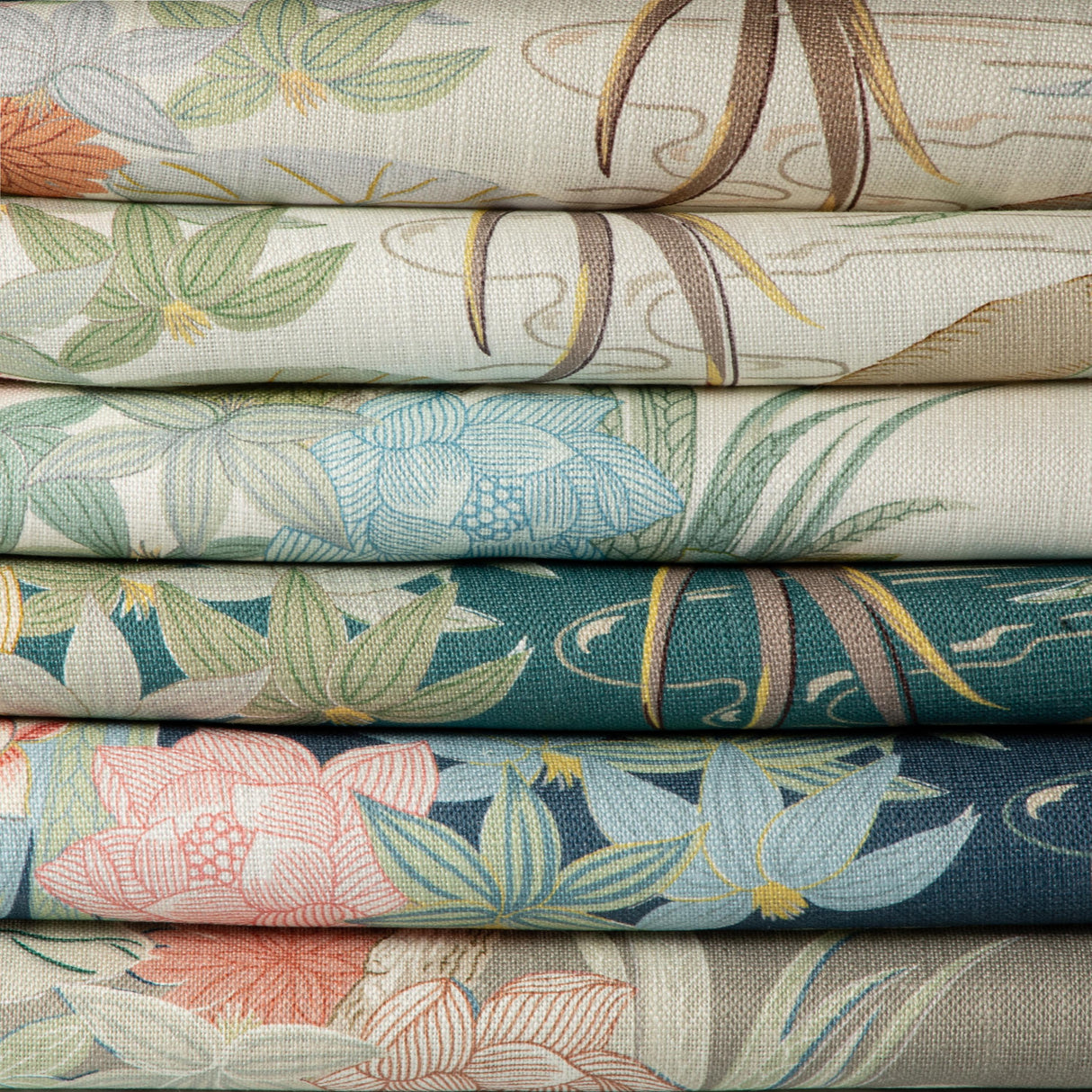 Lee Jofa LUZON PRINT SAPPHIRE Fabric