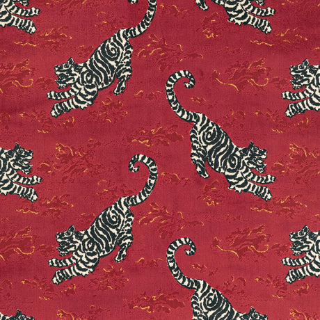 Lee Jofa Bongol Velvet Crimson Fabric
