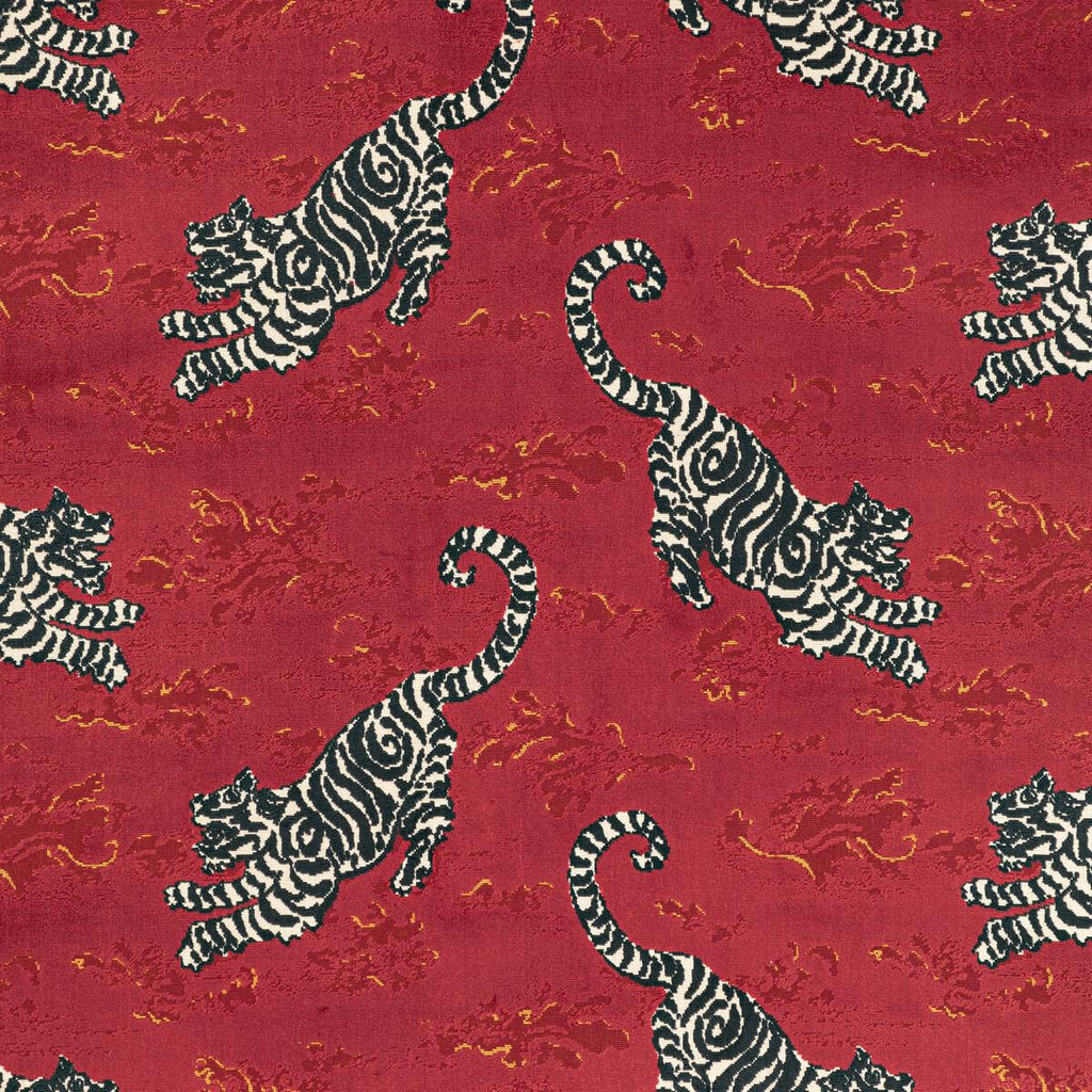 Lee Jofa Bongol Velvet Crimson Fabric