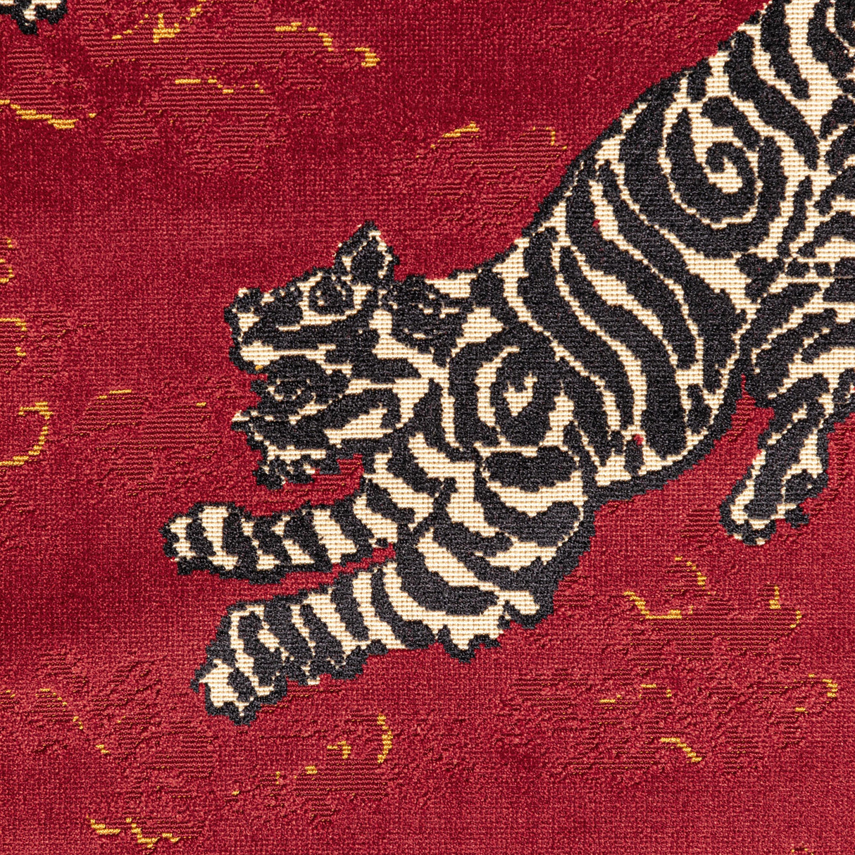 Lee Jofa BONGOL VELVET CRIMSON Upholstery Fabric