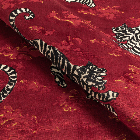 Lee Jofa BONGOL VELVET CRIMSON Upholstery Fabric