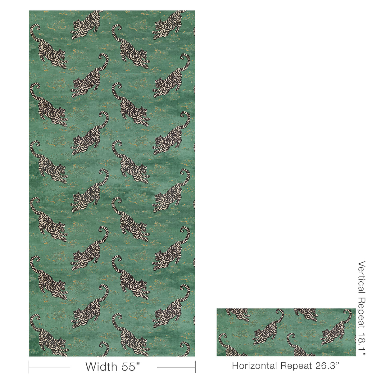 Lee Jofa BONGOL VELVET JADE Upholstery Fabric