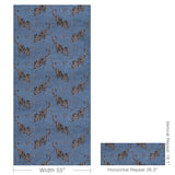 Lee Jofa BONGOL VELVET SAPPHIRE Upholstery Fabric