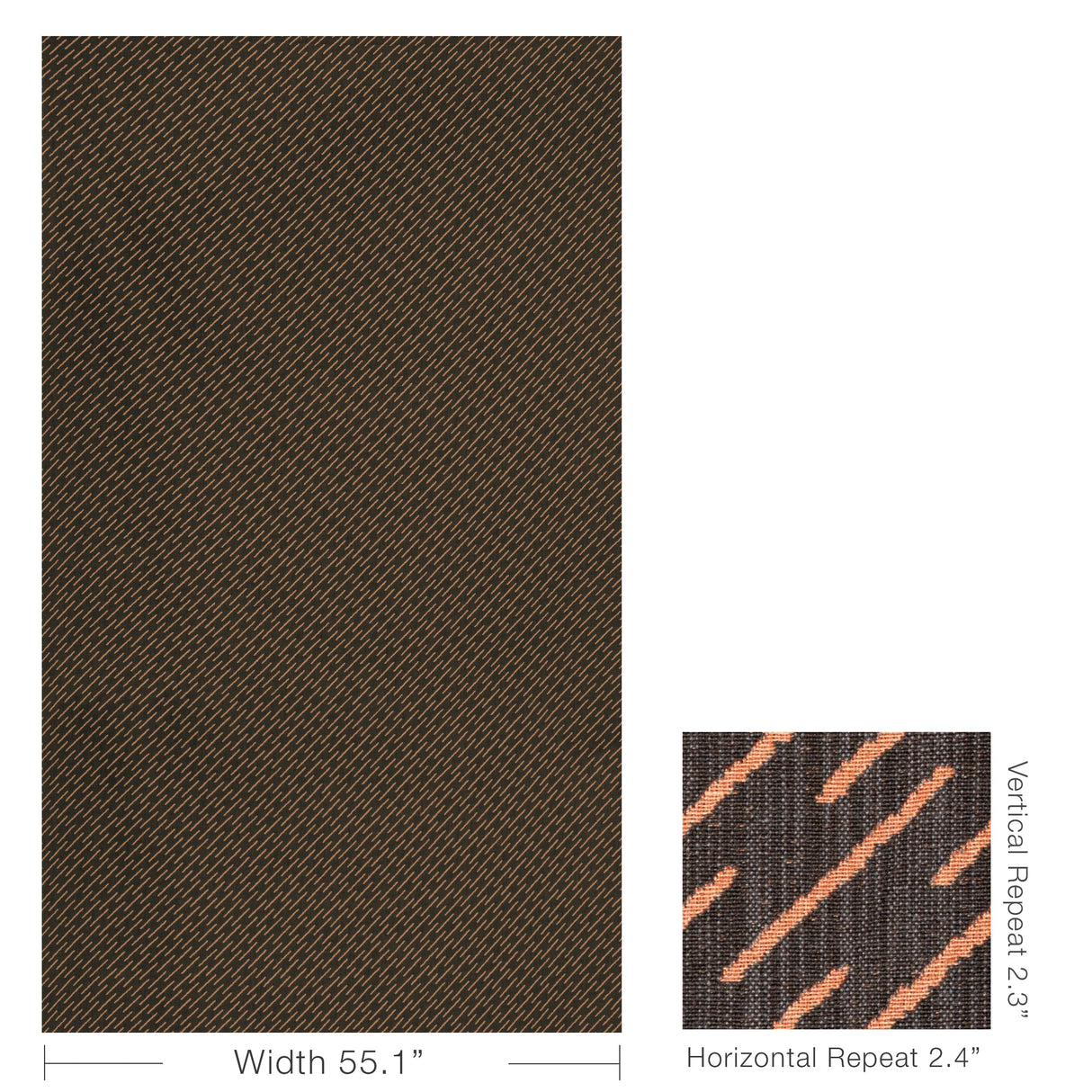 Lee Jofa ESKER WEAVE SORBET/STONE Upholstery Fabric