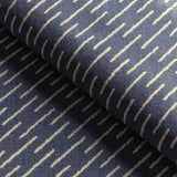 Lee Jofa ESKER WEAVE NAVY/CREAM Upholstery Fabric
