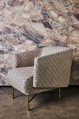 Lee Jofa ESKER WEAVE EBONY/IVORY Upholstery Fabric