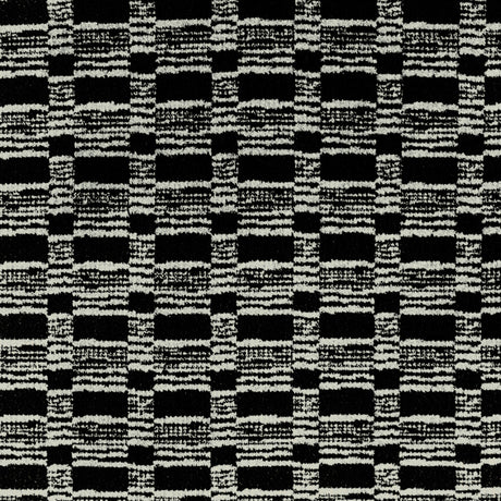 Lee Jofa LURE ONYX/IVORY Upholstery Fabric