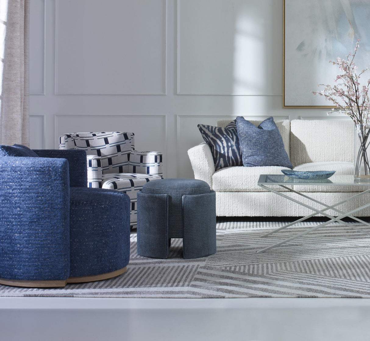 Lee Jofa RISUS AEGEAN Upholstery Fabric