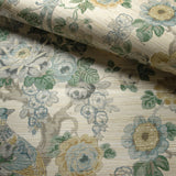 Lee Jofa AVONDALE PAPER SLATE/AQUA Wallpaper