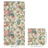 Lee Jofa AVONDALE PAPER ROSE/GOLD Wallpaper