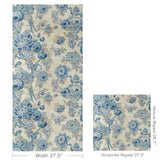 Lee Jofa AVONDALE PAPER BLUE/SLATE Wallpaper