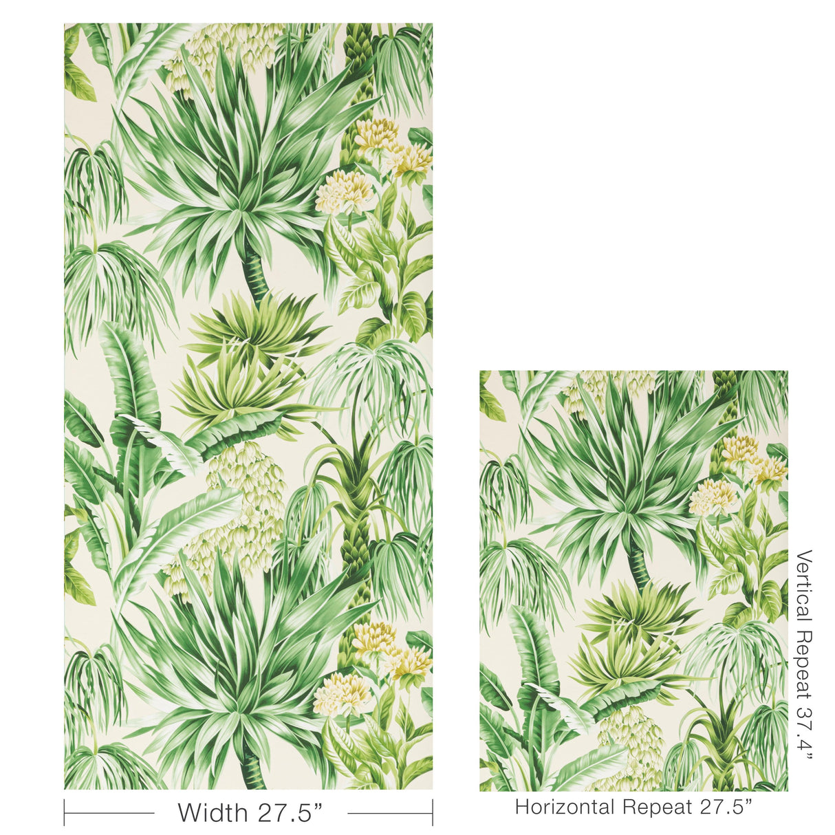 Lee Jofa CALUYA PAPER PALM Wallpaper