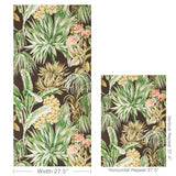 Lee Jofa CALUYA PAPER ESPRESSO Wallpaper