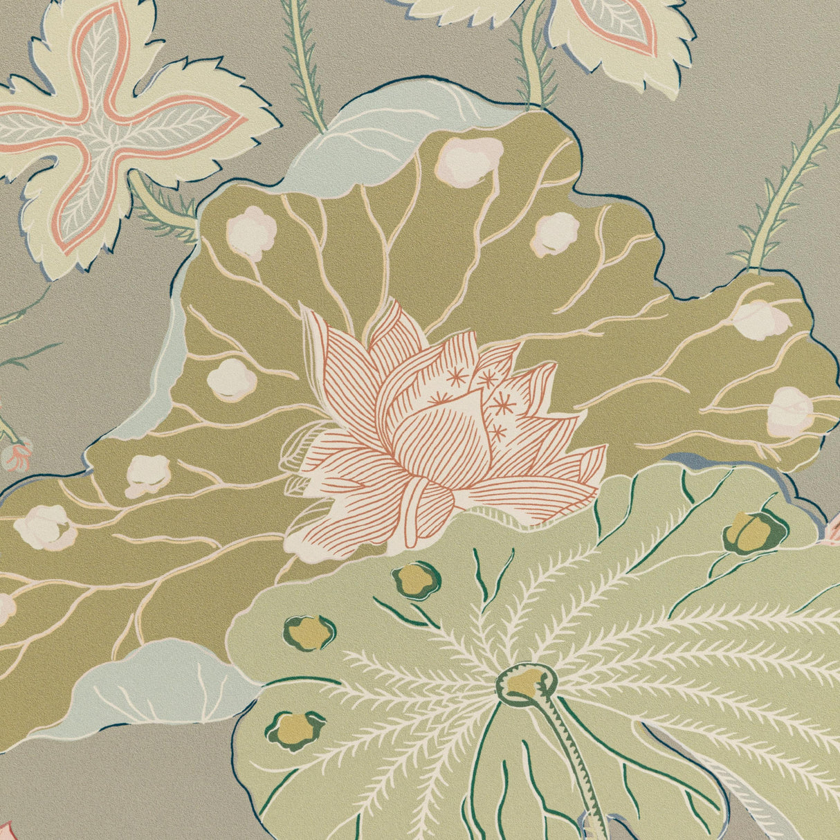 Lee Jofa LUZON PAPER FAWN Wallpaper