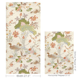 Lee Jofa LUZON PAPER APRICOT Wallpaper
