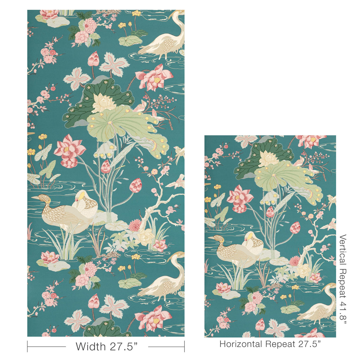 Lee Jofa LUZON PAPER LAGOON Wallpaper