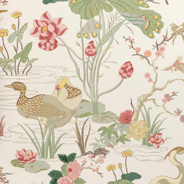 Lee Jofa LUZON PAPER SPRING Wallpaper