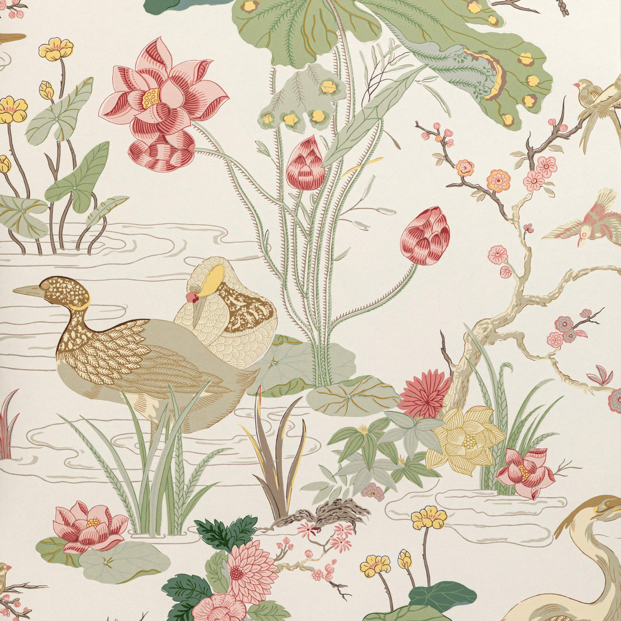 Lee Jofa LUZON PAPER SPRING Wallpaper
