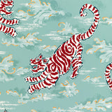 Lee Jofa BONGOL PAPER AQUA Wallpaper