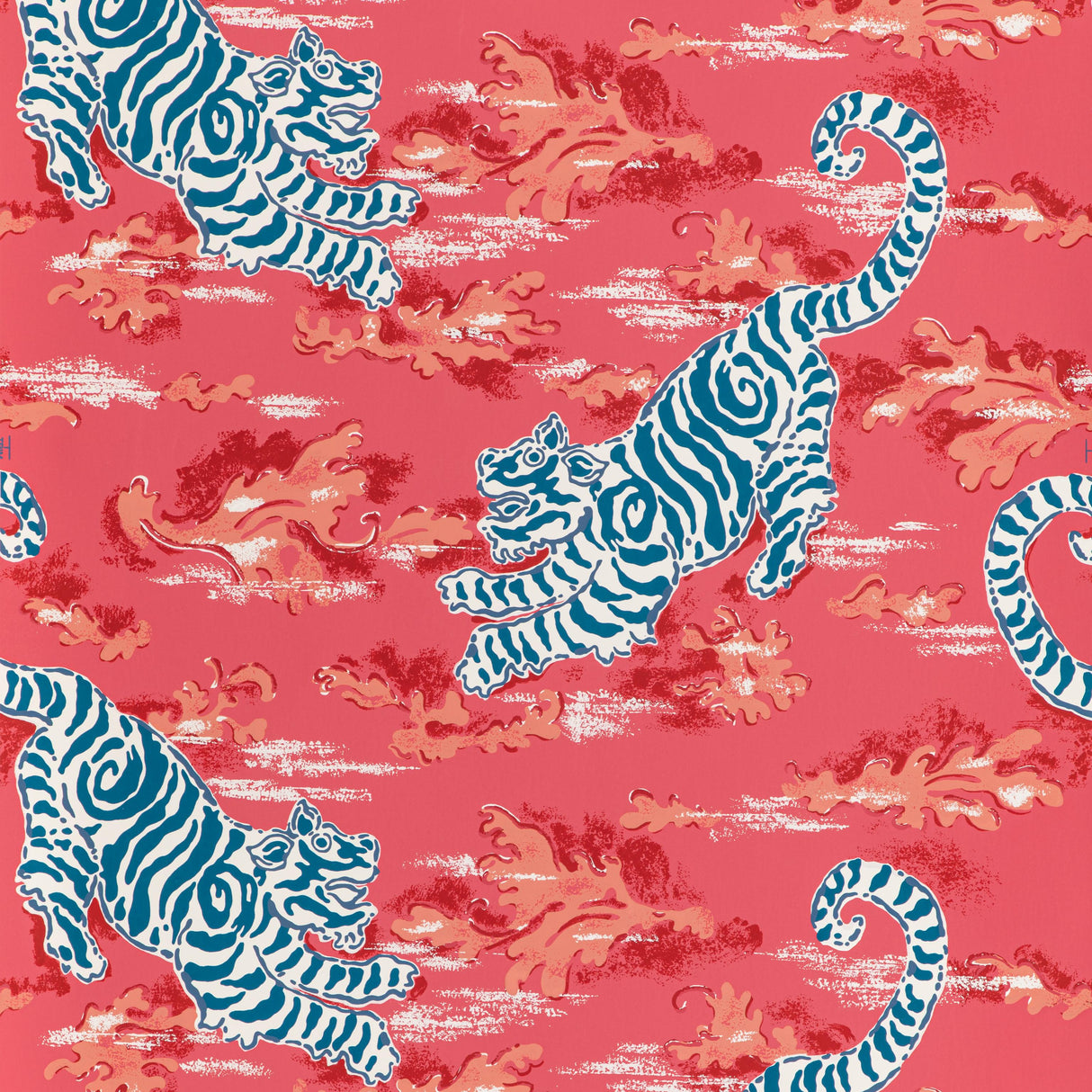 Lee Jofa BONGOL PAPER POPPY Wallpaper